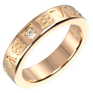 BVLGARI Rose Gold Diamond Ring
